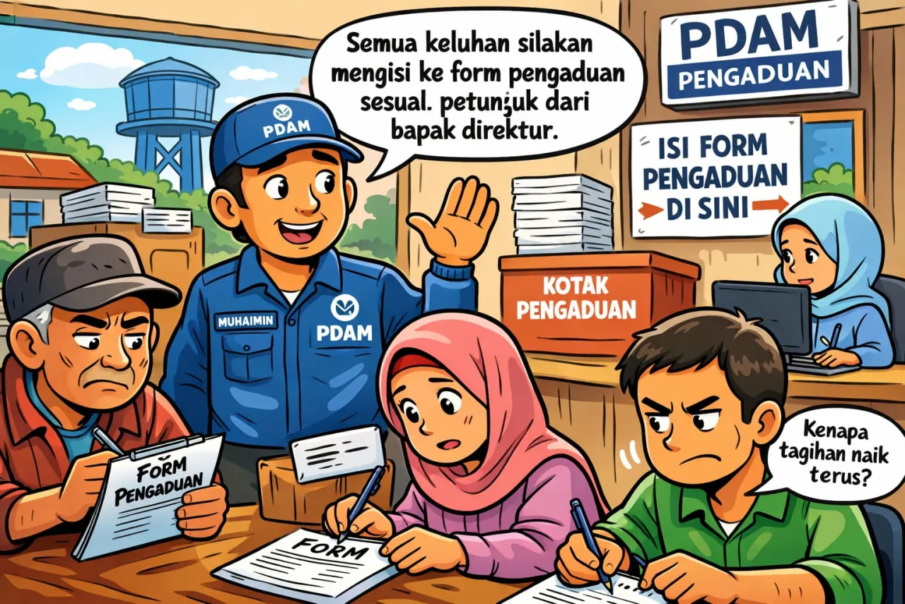PDAM Mulai Buka Suara, Petugas Lapangan Minta Warga Tempuh Jalur Pengaduan Resmi