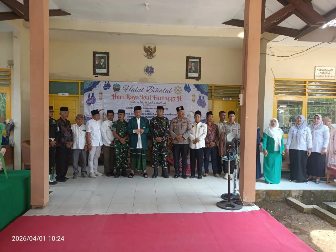 Halal Bihalal Lintas Sektor Arosbaya, Momentum Perkuat Sinergi dan Pelepasan Purna Tugas