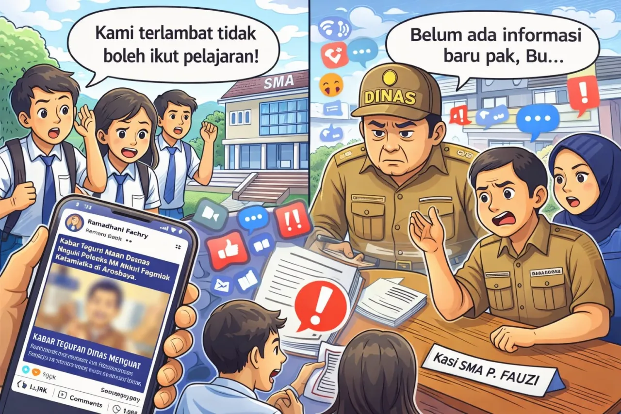 Kabar Teguran Dinas Menguat, Kasi SMA: Belum Ada Informasi Polemik Baru di Arosbaya
