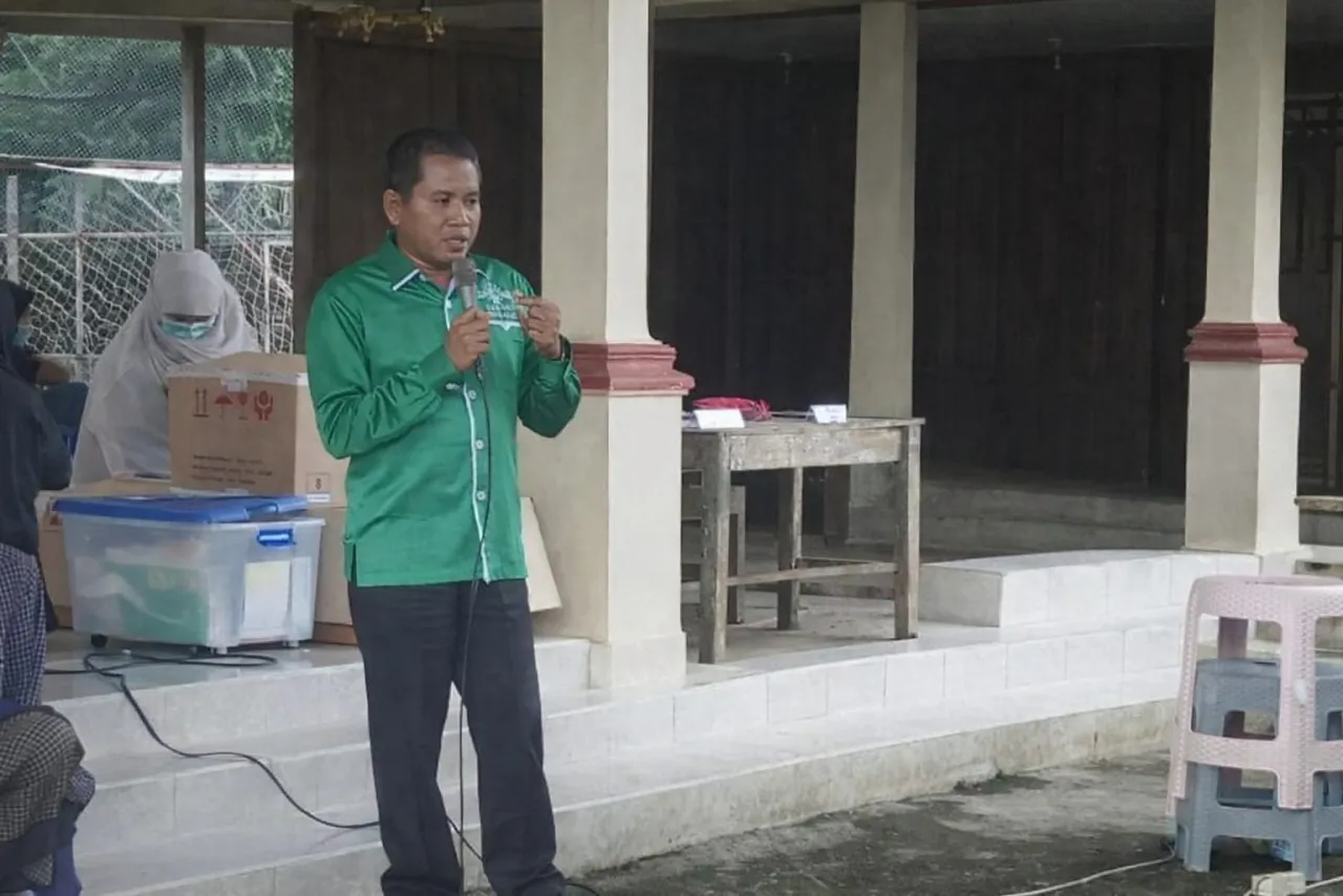 Warga Saplasah Padati Balai Desa, Layanan Cek Kesehatan Gratis Disambut Antusias