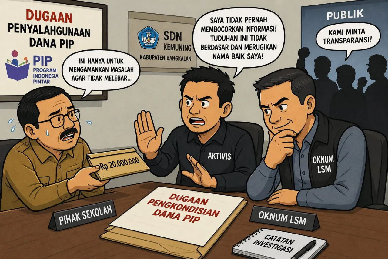 Bara Polemik PIP SDN Kamoneng Belum Padam, Aktivis Diseret Isu, Minta Tuduhan Dibuktikan