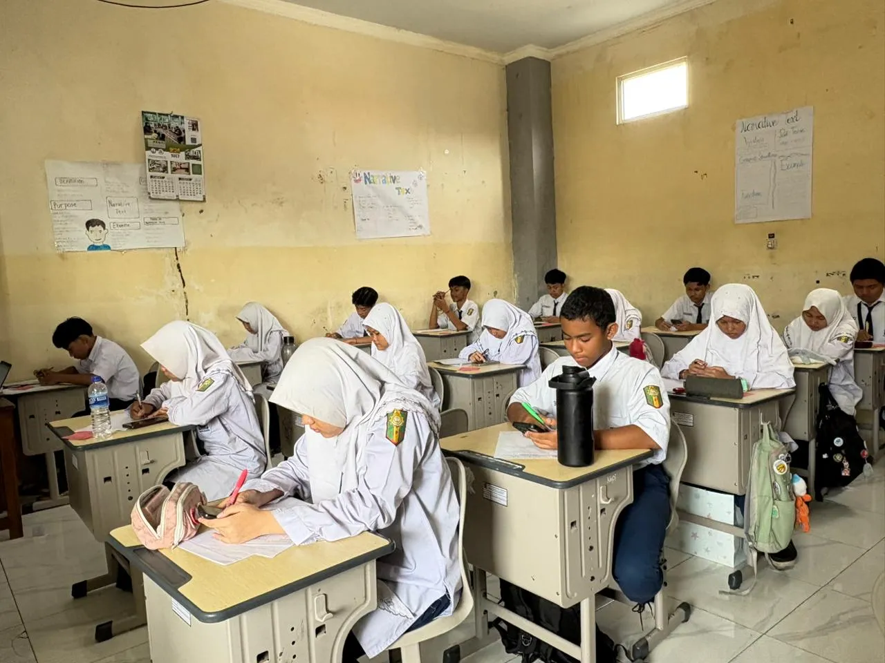 USP di SMP Muhammadiyah 1 Surabaya Berjalan Dengan Tertib 