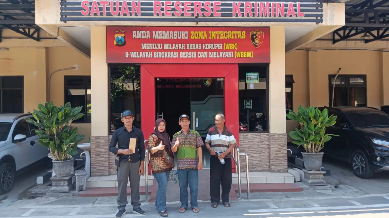 Dugaan Penipuan Lahan di Puri Mojokerto Naik Sidik, Kades dan Perangkat Desa Dilaporkan ke Polisi