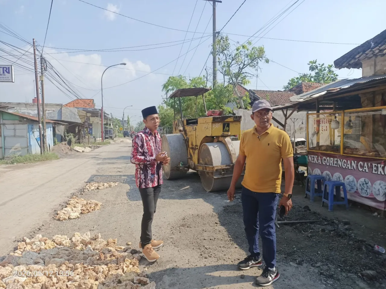 Ketua PKDI Arosbaya Apresiasi Perbaikan Jalan di Kota Arosbaya