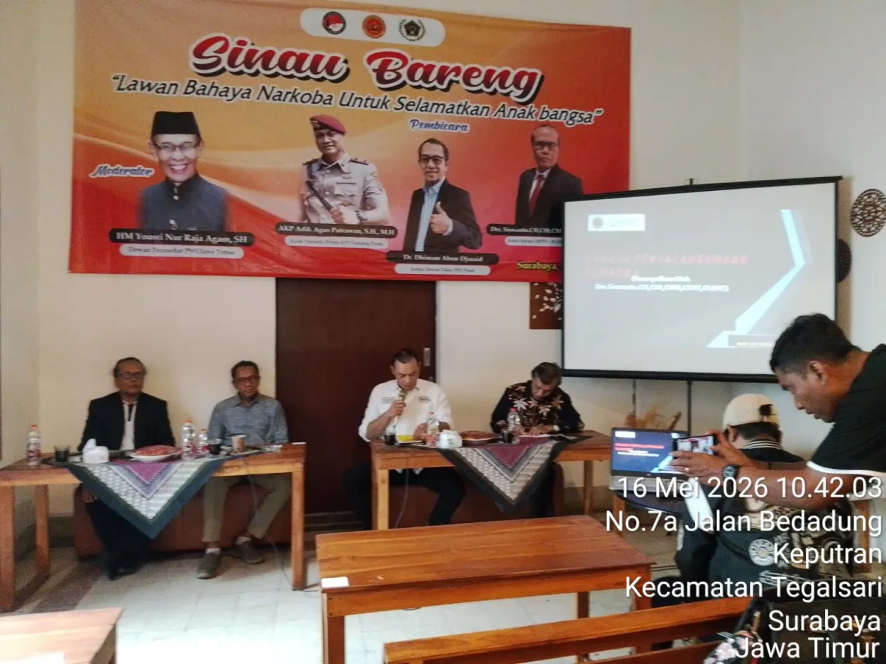 Sinergi Tanpa Batas dari Surabaya: Selamatkan Anak Bangsa Melalui "Sinau Bareng" Lawan Narkoba.
