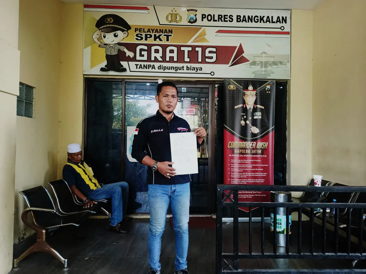Diduga Terima Ancaman Pembunuhan Lewat WhatsApp, Jurnalis di Bangkalan Resmi Lapor Polisi