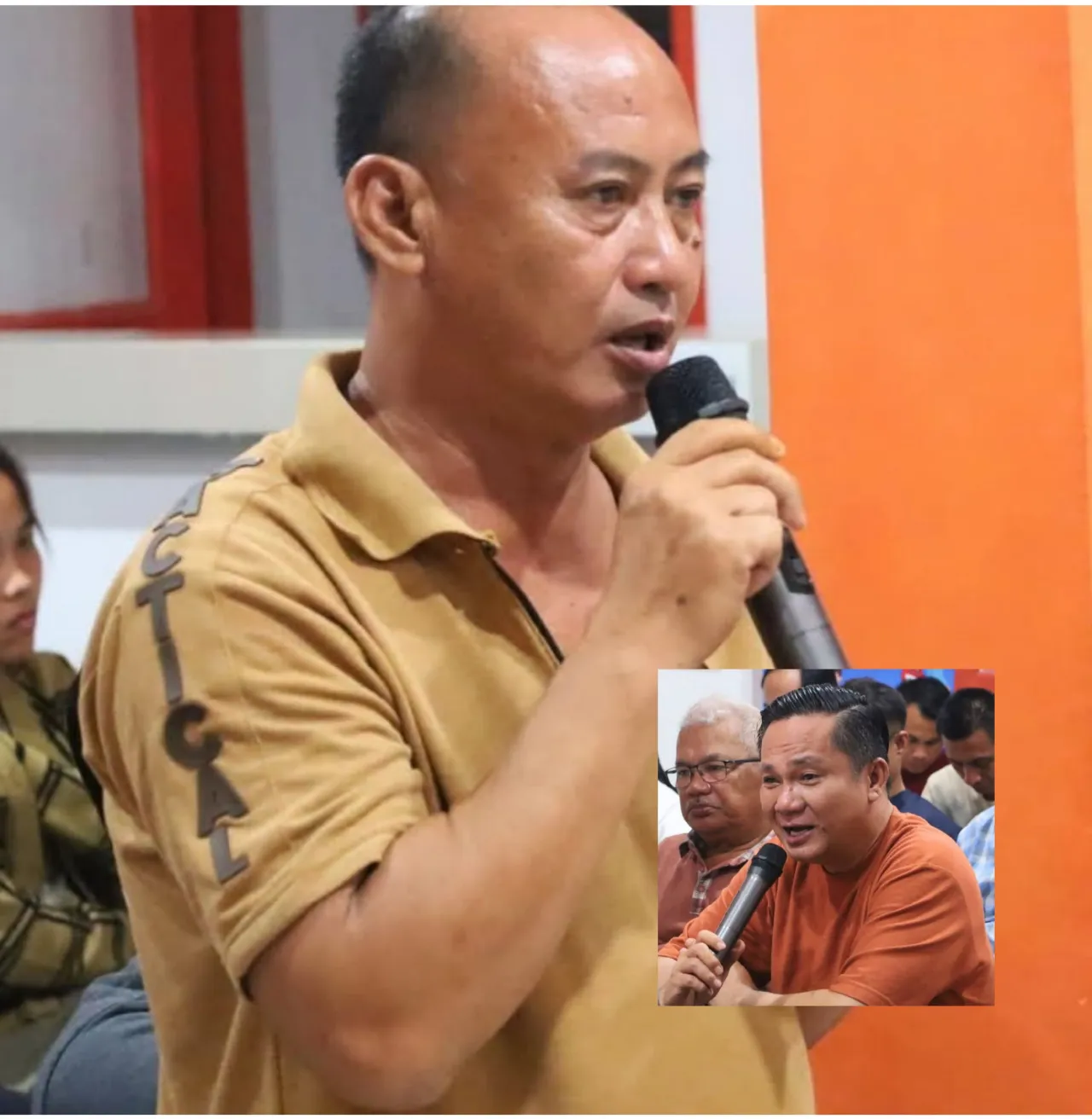 Joni Adef Usulkan Pembangunan saat dialog  di Pulau Hinako  Kepada Bupati Nias Barat.
