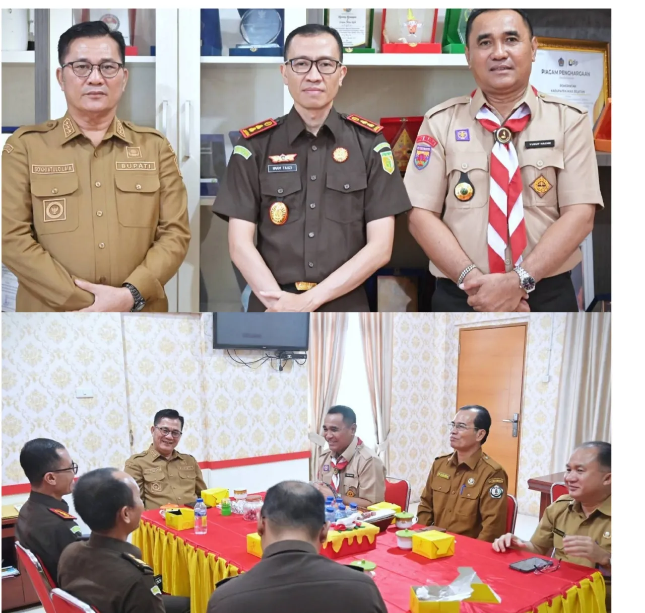 Pemerintah Kabupaten Nias Selatan Sambut Kajari Baru, Tekankan Sinergi untuk Pembangunan