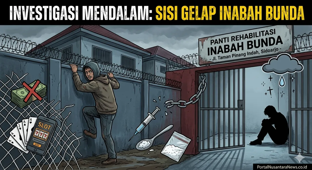 Sisi Gelap Panti Rehab "Inabah Bunda" Sidoarjo: Pasien Kabur Bongkar Dugaan Pungli, Sabu, Hingga Pasien Meninggal Dunia