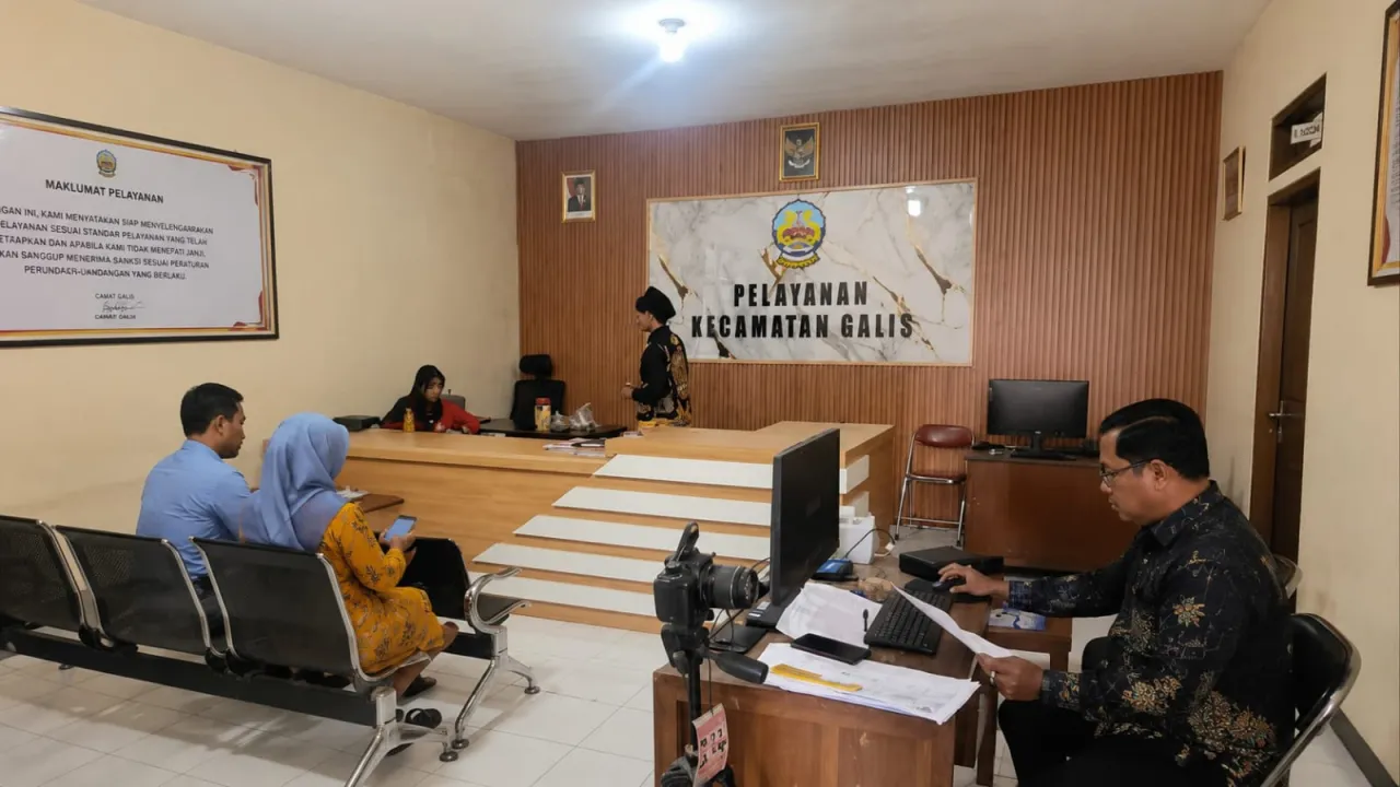 Pelayanan Kecamatan Galis Dipertanyakan, Warga Keluhkan Proses Pembuatan KTP Berlarut dan Berkas Diduga Tak Tertelusuri