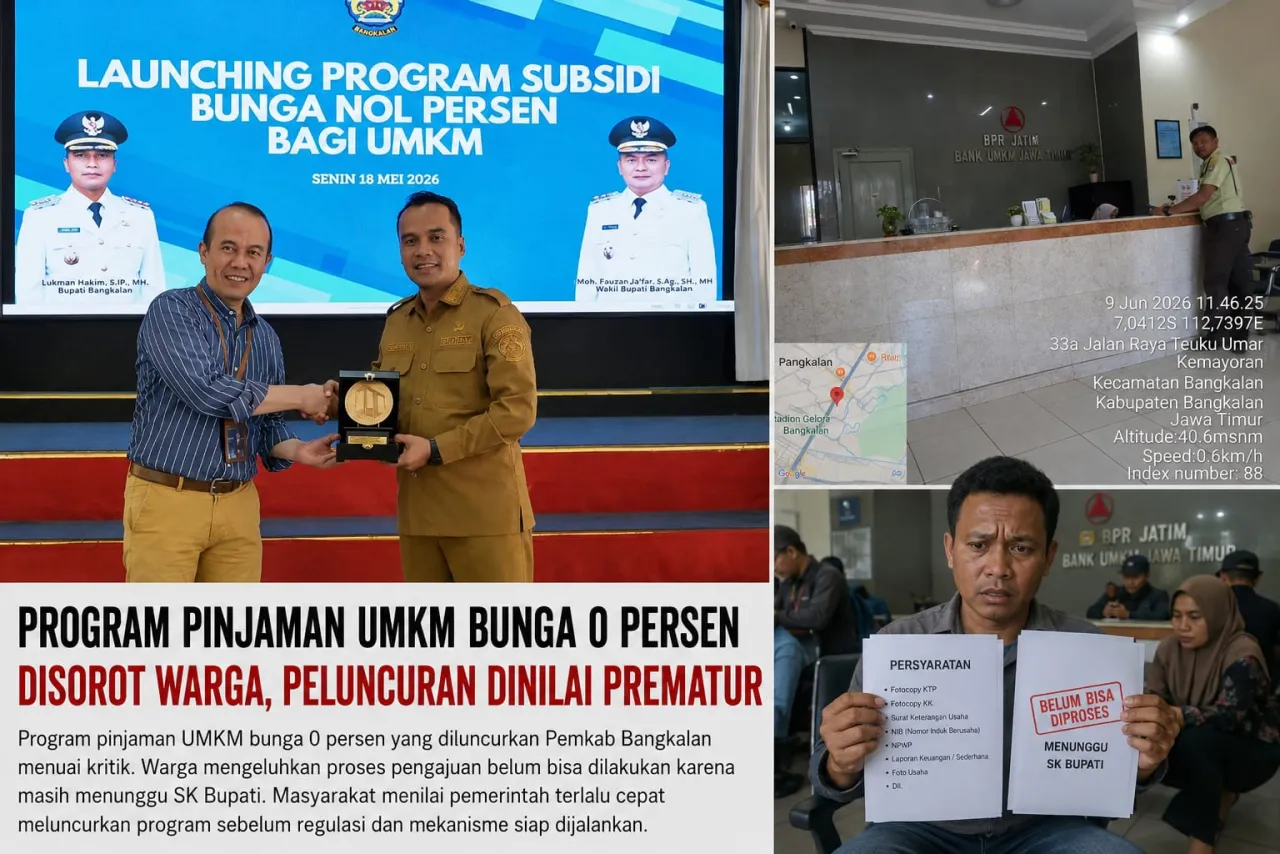 Program Pinjaman UMKM Bunga 0 Persen Dipertanyakan, Masyarakat Nilai Pemerintah Terlalu Cepat Umumkan ke Publik