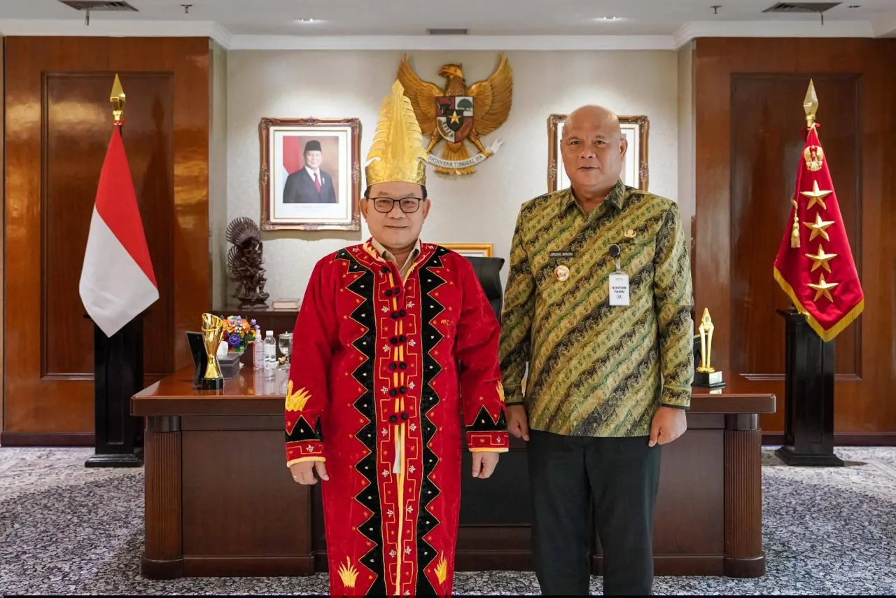 Langkah Strategis! Bupati Nias Utara Temui KSP RI Demi Percepat Pembangunan