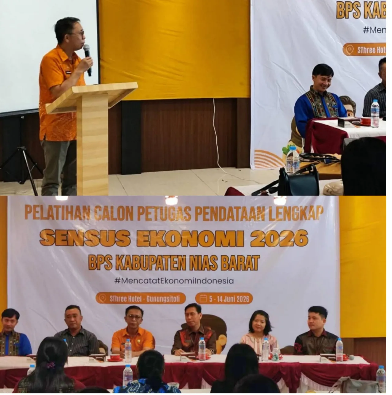 Asisten II Setda Buka Pelatihan Petugas Sensus Ekonomi 2026 & Himbau Sukseskan Pendataan