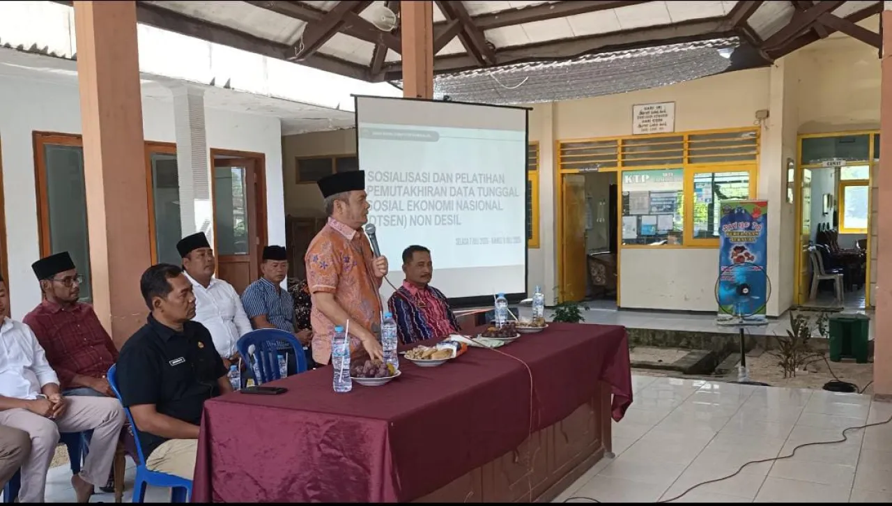 Perkuat Kualitas Basis Data, Pemkab Bangkalan Latih Operator DTSEN di Arosbaya