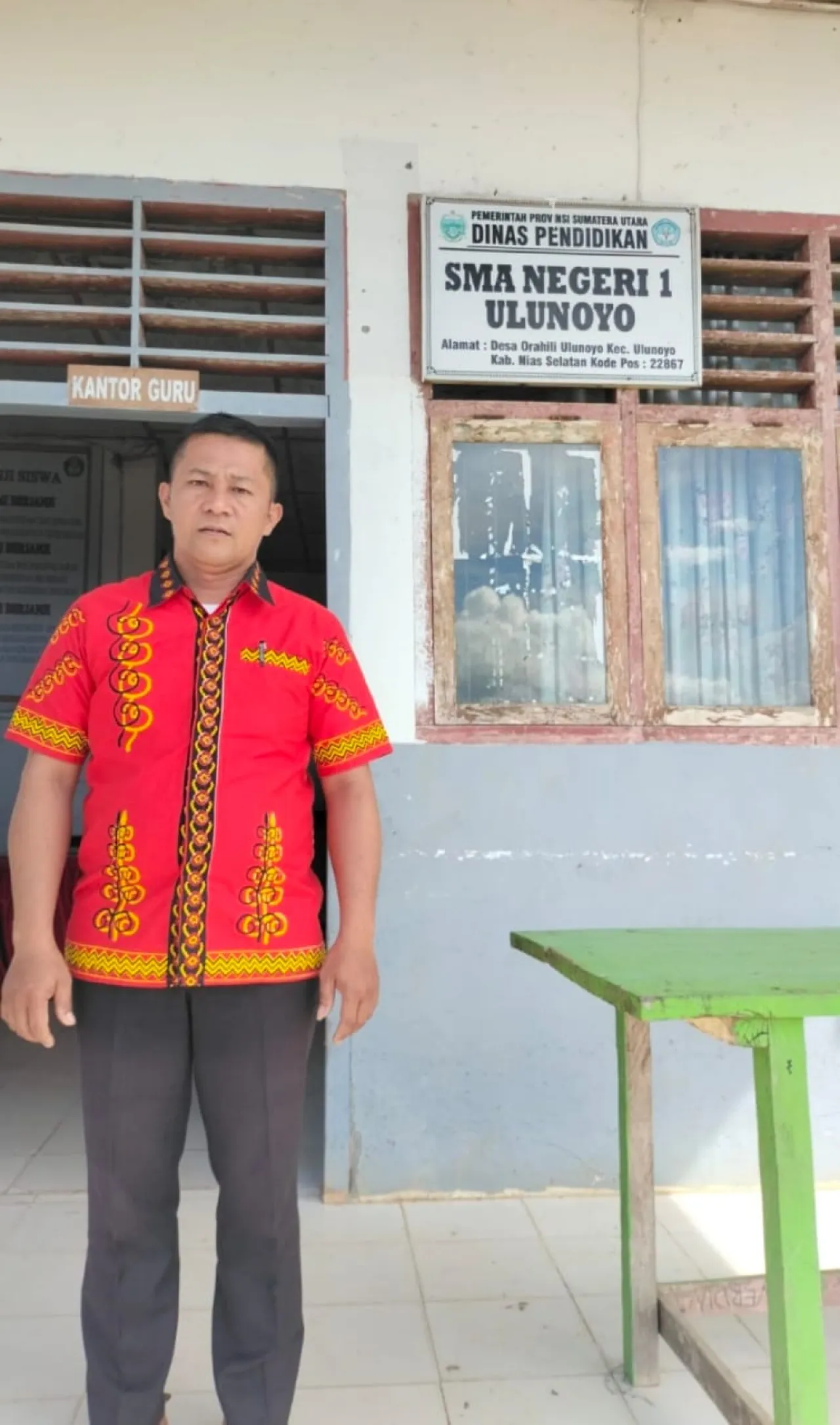 Kepala SMA Negeri 1 Ulunoyo Bantah Dugaan Penyimpangan Dana BOS, Tegaskan Anggaran Rp85,56 Juta Telah Direalisasikan
