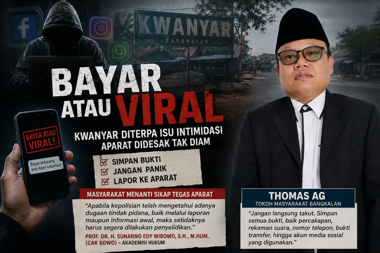Kwanyar Diterpa Isu “Bayar atau Viral”, Aparat Didesak Tak Diam