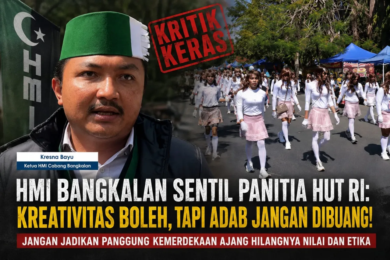 HMI Bangkalan Sentil Keras Panitia HUT RI: Jangan Berlindung di Balik Kata “Kreativitas