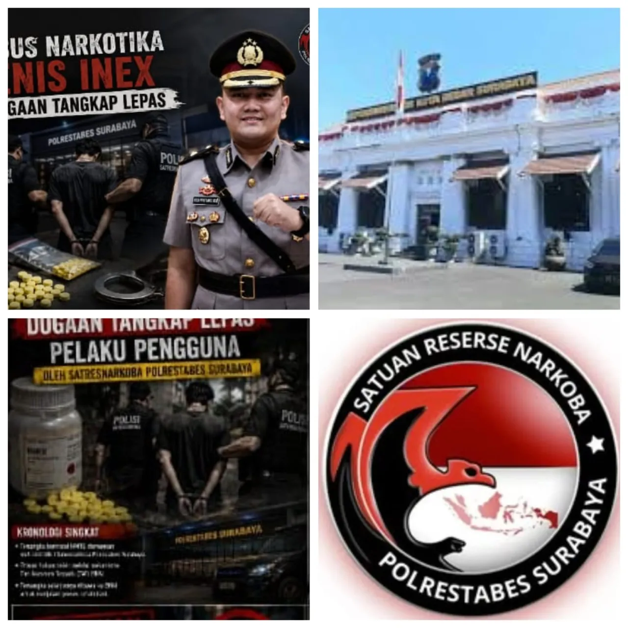 Polrestabes Surabaya Bantah Isu Tangkap Lepas Kasus Narkoba, Tegaskan Sesuai Prosedur TAT BNN