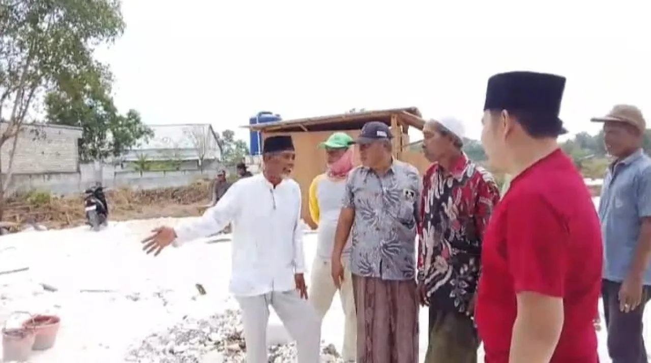 Respons Cepat Laporan Warga, Kades Buduran Arosbaya Turun Lapangan Gagalkan Klaim Sepihak Batas Tanah