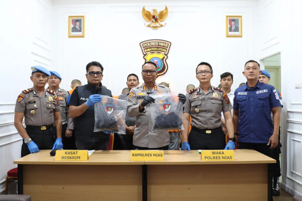 POLRES NIAS TANGANI KASUS PENGANIAYAAN BERSAMA, TEGASKAN BUKAN KELOMPOK GENG MOTOR
