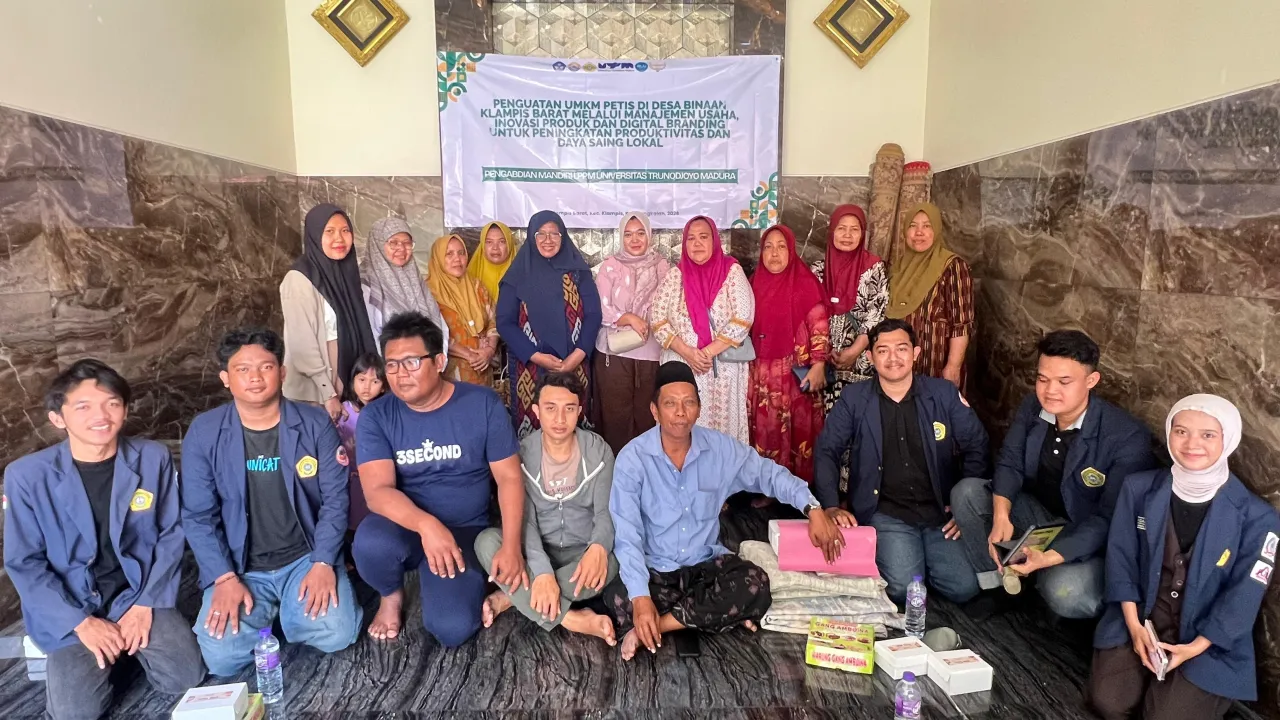 Potensi Petis Klampis Barat Jadi Perhatian, UTM Dorong UMKM Perkuat Daya Saing