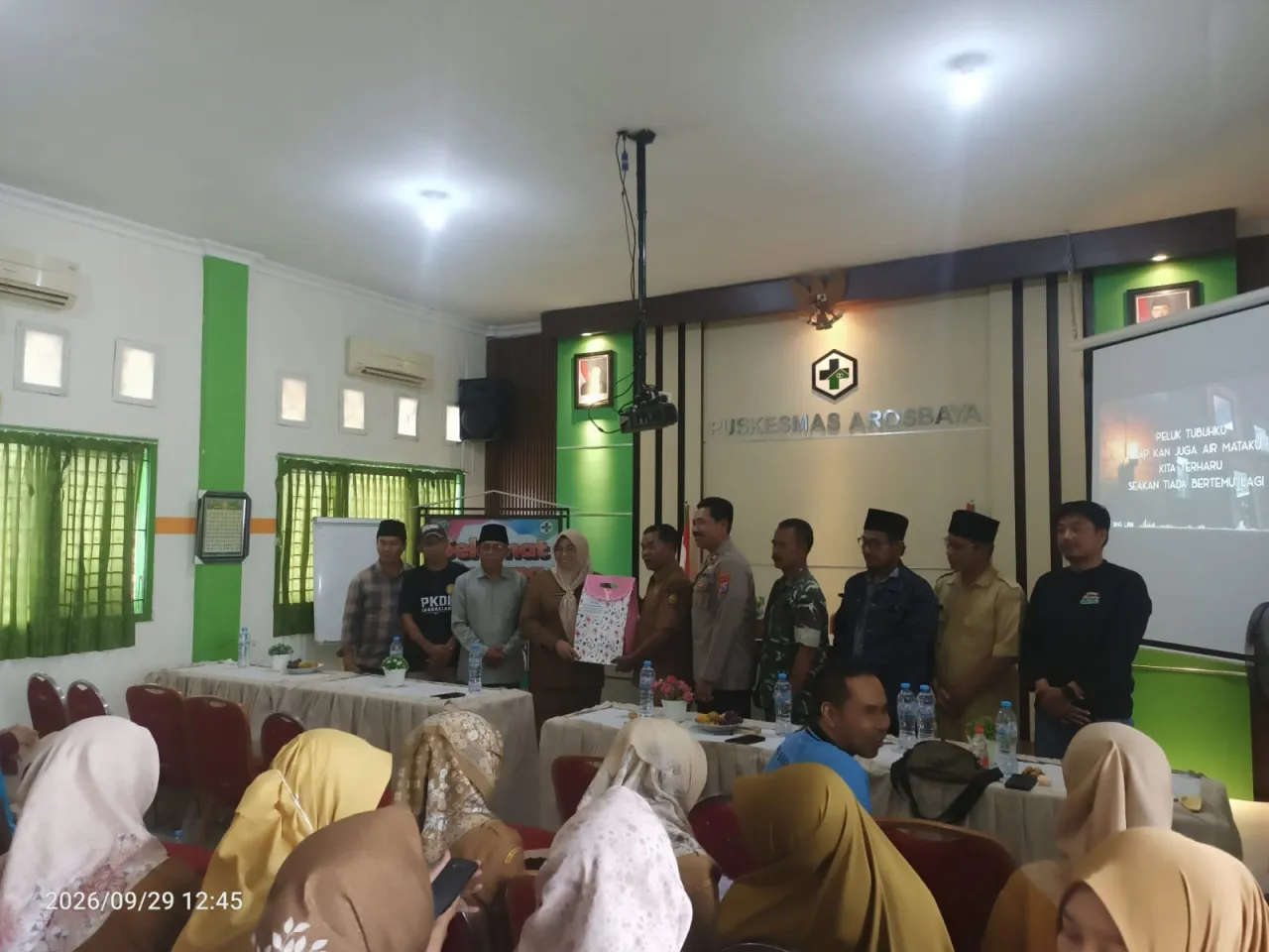 Estafet Kepemimpinan Puskesmas Arosbaya: Hamid Resmi Gantikan dr. Anita Oktavia