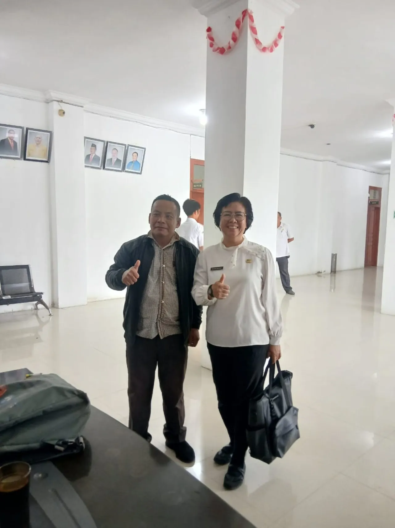 Pj. Sekretaris Daerah Nias Barat, Salome Waruwu, Hadiri Rapat Paripurna DPRD Usai Dilantik.