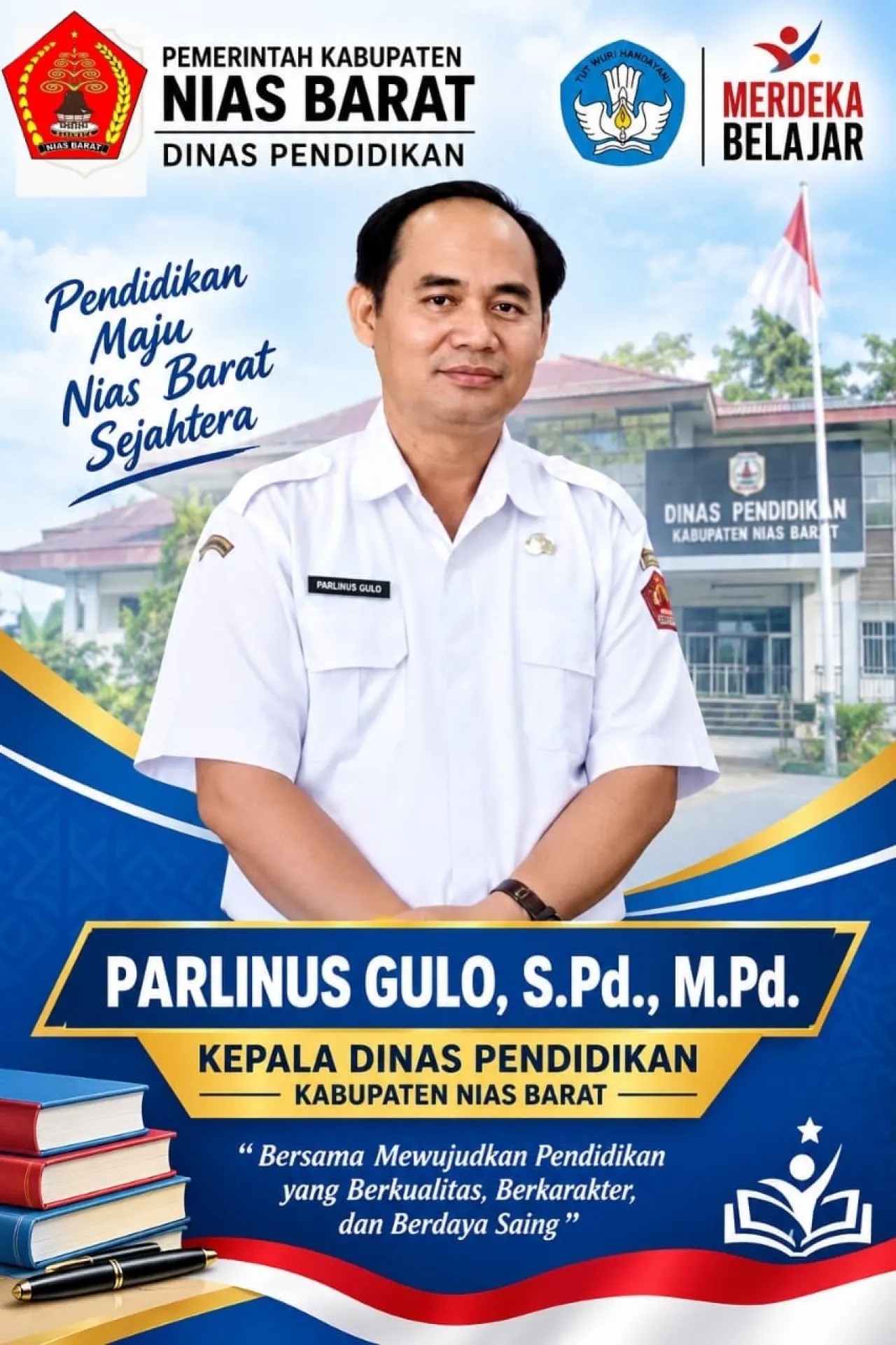 Pastikan Transparansi Anggaran TA 2025,Kadis Pendidikan Nias Barat Tegaskan Pengelolaan Sesuai Regulasi.