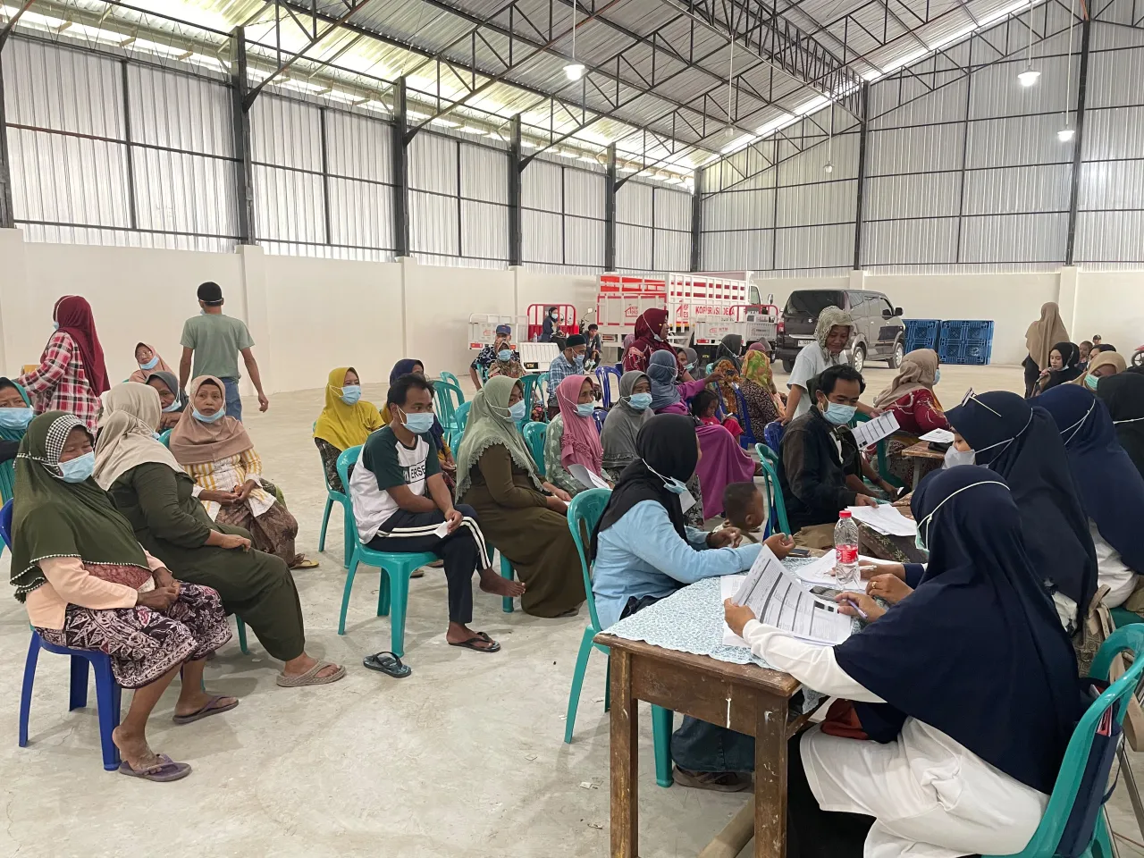 Pemeriksaan Kesehatan Gratis di Desa Gili Timur, 200 Warga Antusias Ikuti Pemeriksaan