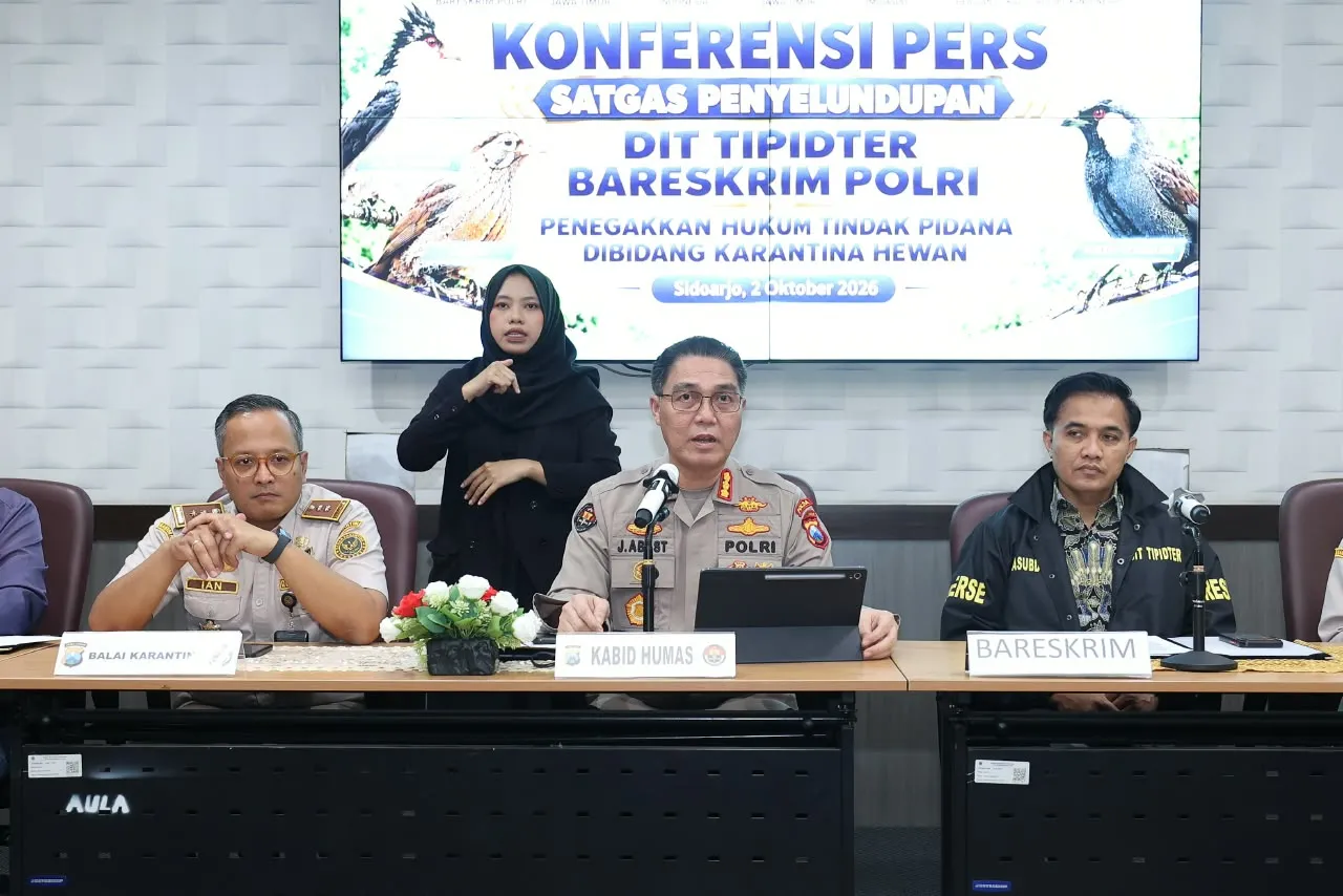 Bareskrim Polri Ungkap Dugaan Penyelundupan Ribuan Burung Tanpa Dokumen, Dua WNA Vietnam Jadi Tersangka