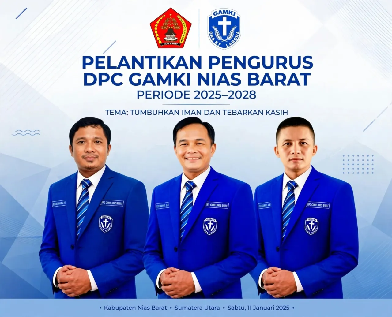 JELANG PELANTIKAN DPC GAMKI NIAS BARAT 2026–2029, DUKUNGAN PEMUDA DAN MASYARAKAT MENGALIR: SIAP BAWA SEMANGAT PERUBAHAN