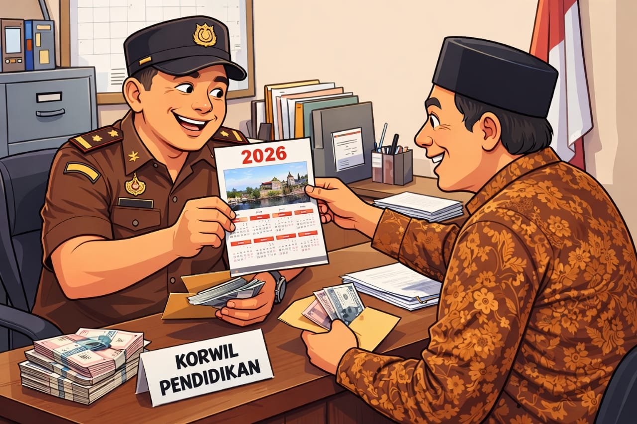 Dugaan Praktik Jual Beli Kalender Oknum APH Resahkan Kepala Sekolah di Arosbaya