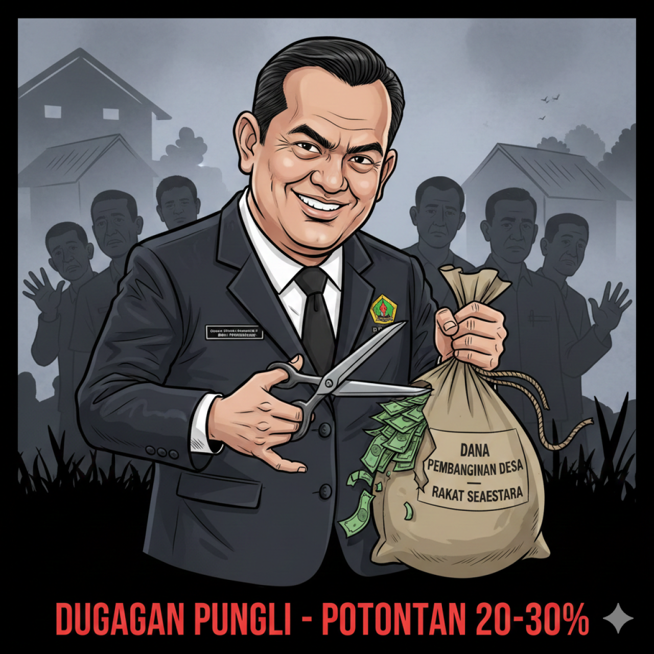Dugaan Pungli Dana Desa, Oknum Ketua Komisi II DPRD Kabupaten Probolinggo Disorot