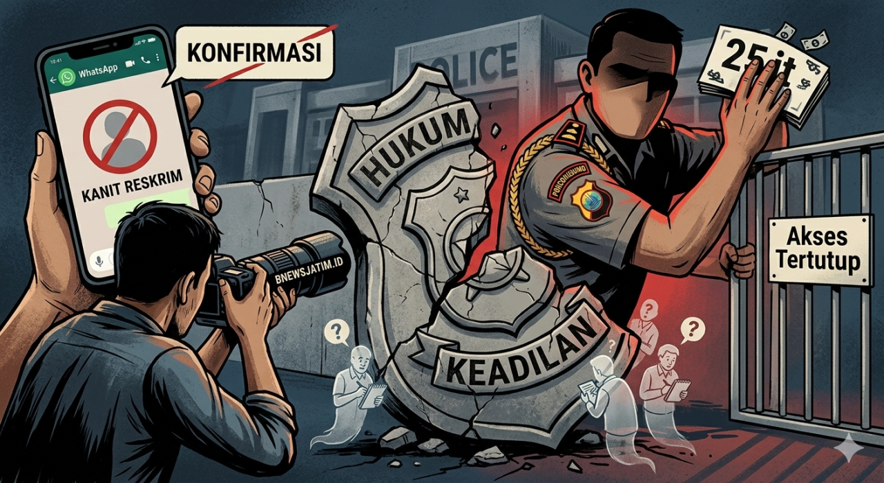 Oknum Kanit Reskrim Polsek Poncokusumo Diduga Blokir WhatsApp Wartawan Saat Dikonfirmasi Kasus Narkoba