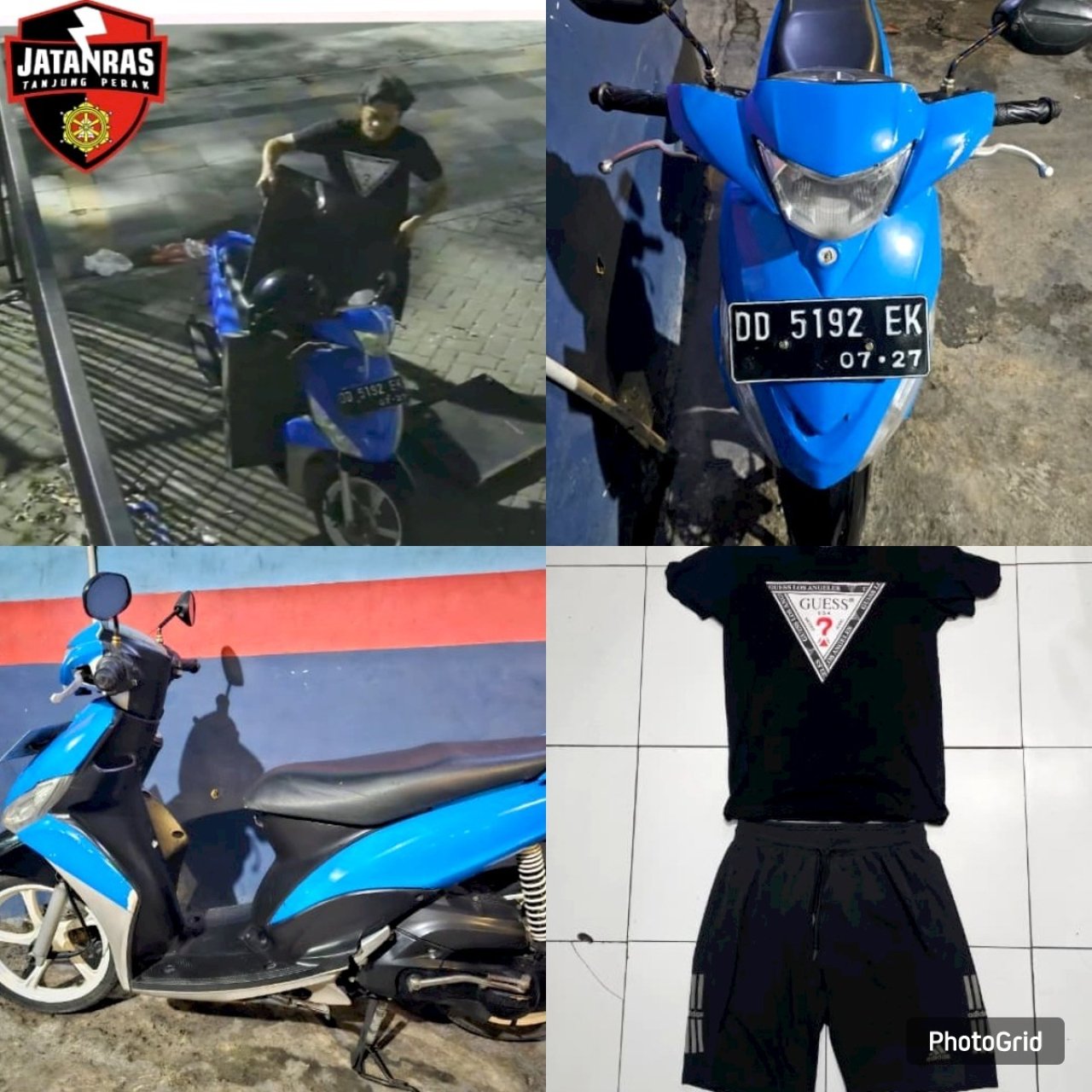 Gerak Cepat Polres Tanjung Perak, Amankan Pelaku Pencurian Tandon Air Yang Viral di Medsos. 