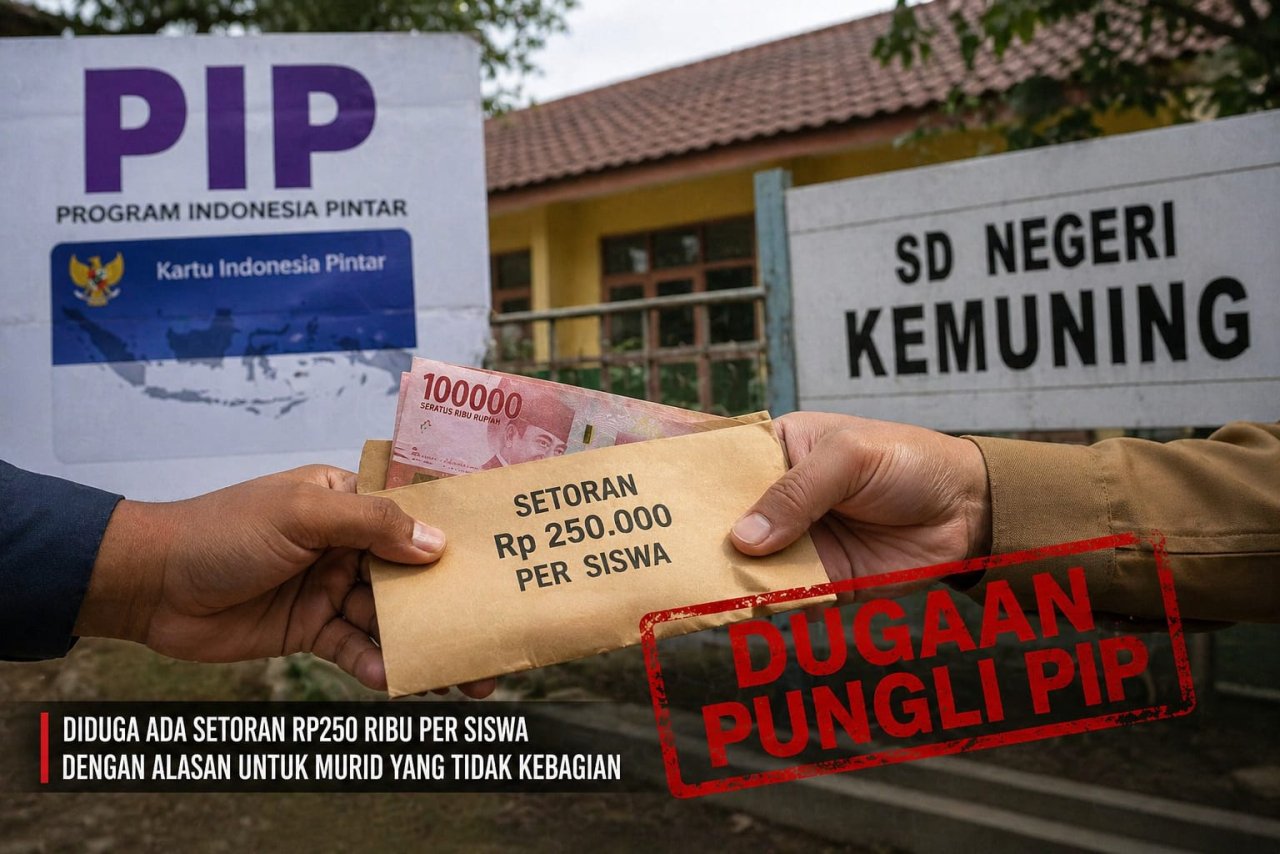 Dugaan Pungli PIP di SD Kamoneng Mengarah Sistematis, Kepsek Bungkam Dikonfirmasi