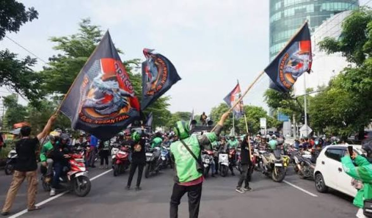 Demo Akbar Ojol di Surabaya Besok, Massa dari Jember hingga Malang Siap Turun Jalan