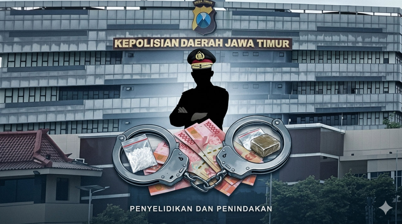 Ada Apa! Dugaan Praktik TANGKAP-LEPAS Pengedar Narkoba di Ditresnarkoba Polda Jatim