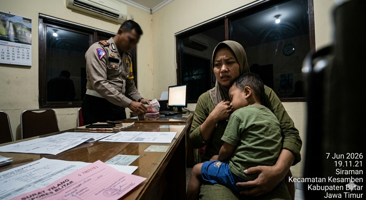 Dugaan Pungli Oknum Satlantas Polres Blitar, Korban Diintimidasi di Pos Polisi
