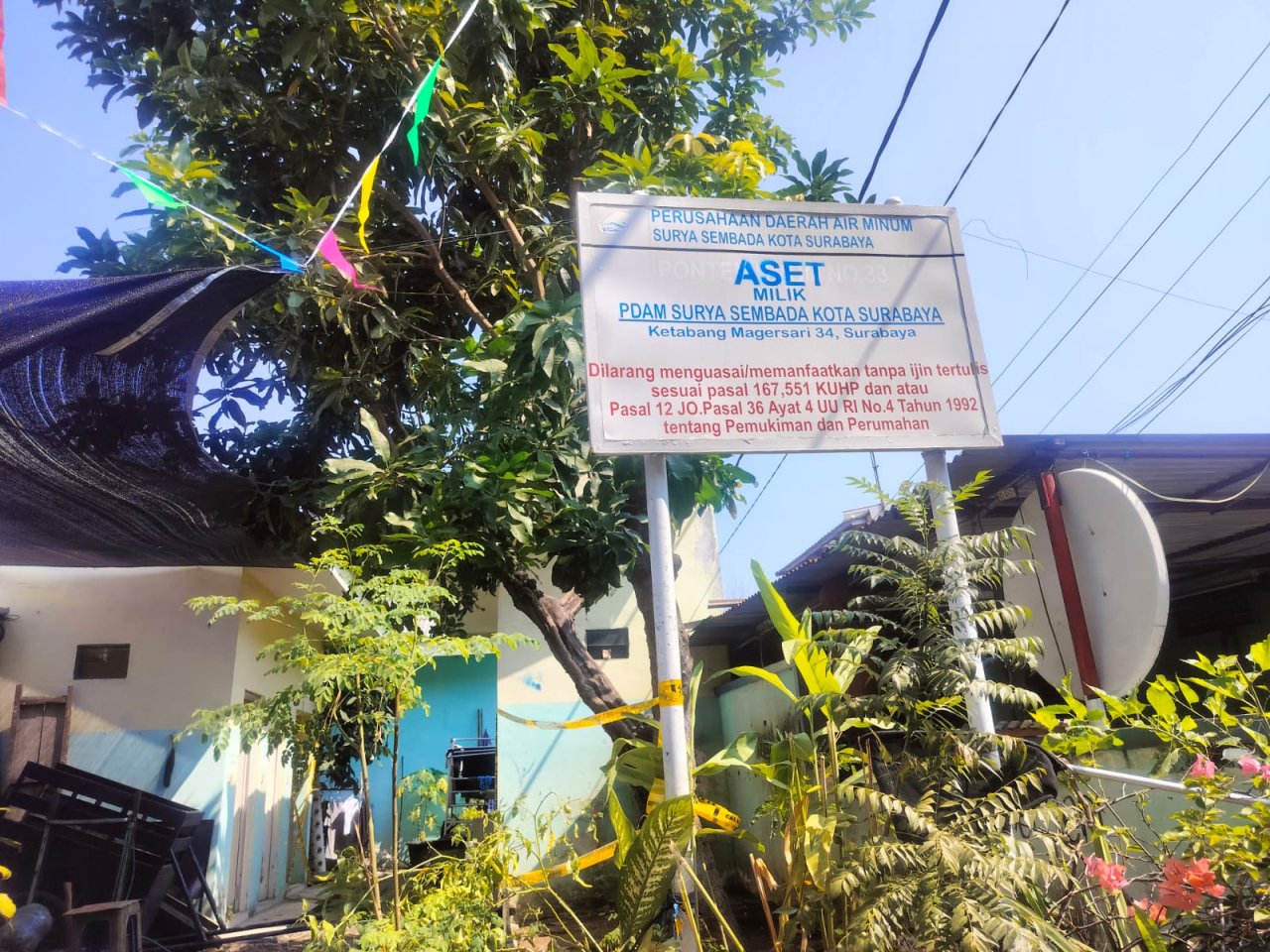 Penertiban Kandang Ayam di Aset PDAM Berujung Kericuhan