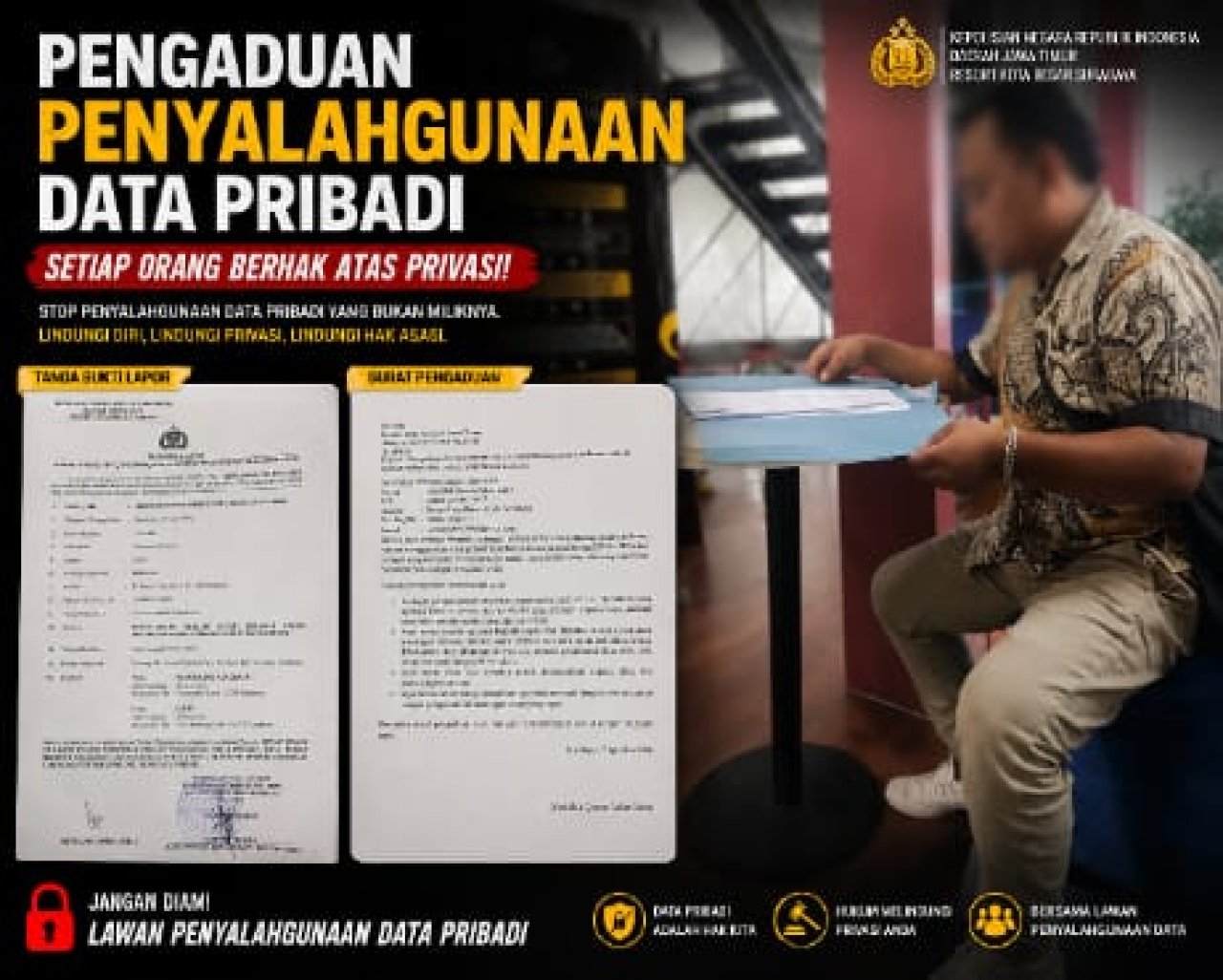 Diduga Jadi Korban Penyalahgunaan Identitas, Jurnalis Delikjatim.com Tempuh Jalur Hukum dengan Pendampingan Redaksi