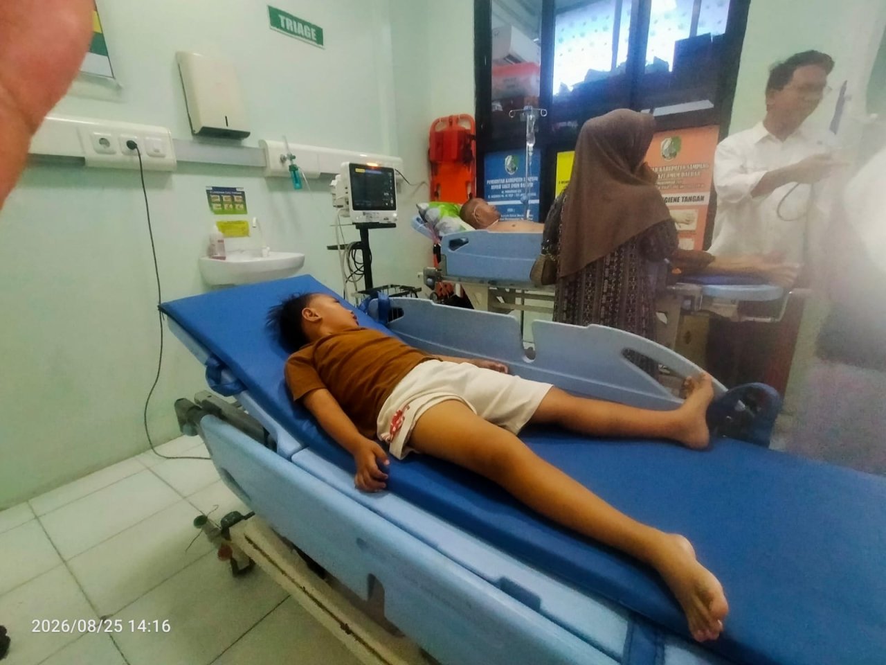 Anak Kecil Jadi Korban Tabrak Lari di Konang, Pengendara NMax Berbaju Putih Kabur