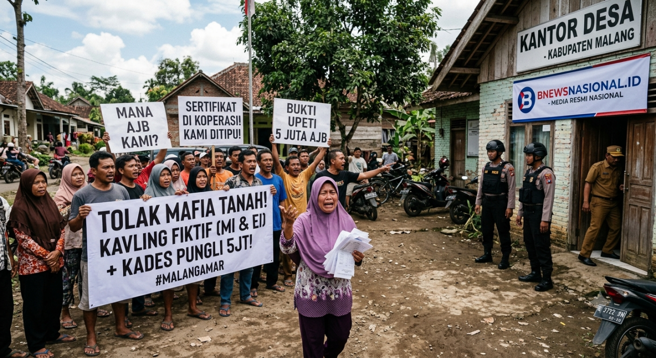 Dua Pengembang Di Malang Diduga Lakukan Penggelapan Kavling, Pihak Desa Terseret Kasus "Upeti" AJB