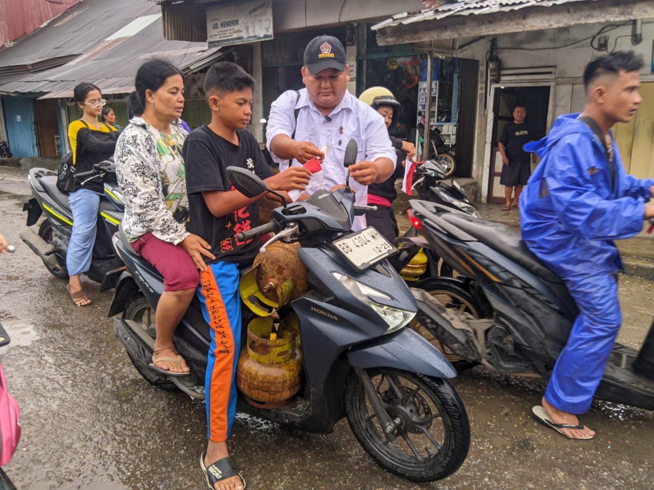 Merah Putih Menyatukan Nias Selatan, Polres Bersama GEMPUR, GMNI dan GMKI