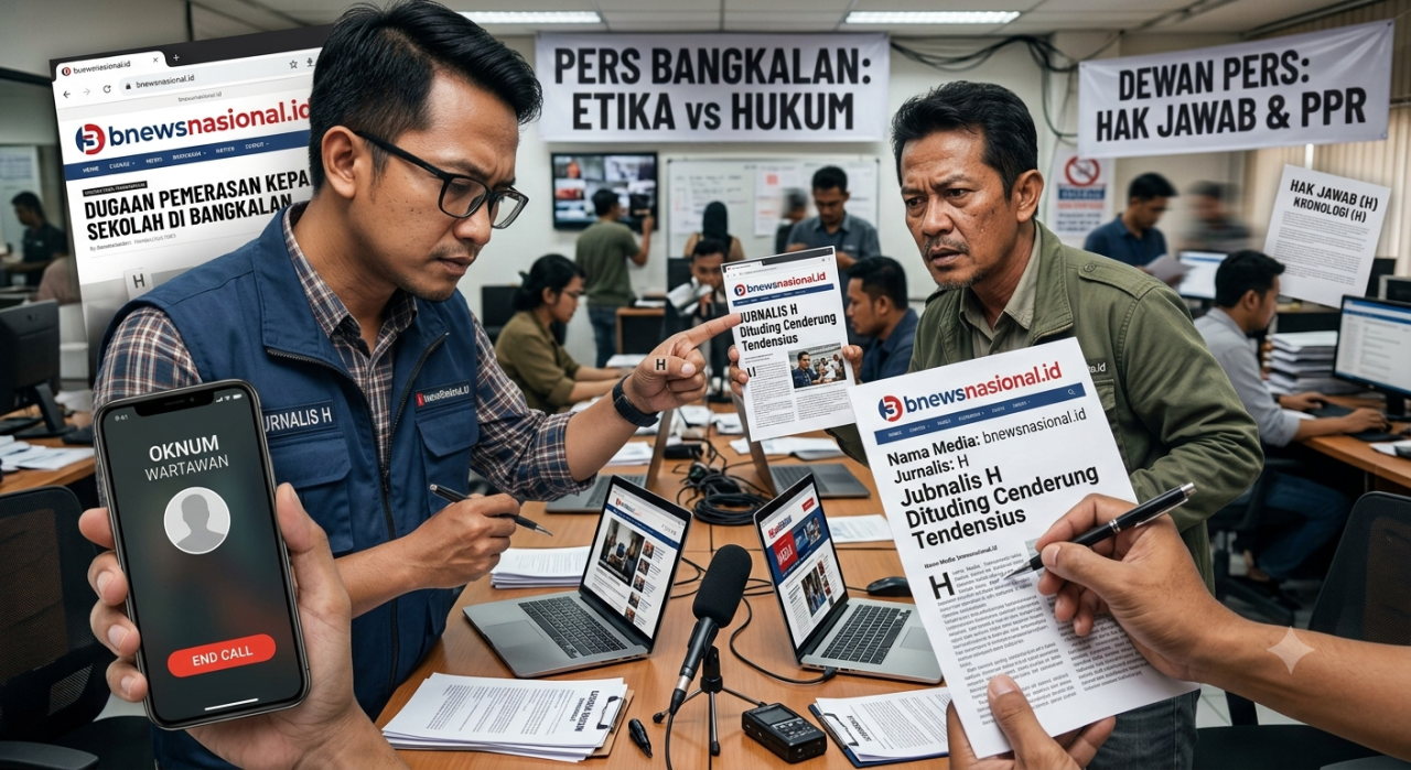 Tak Sebut Nama Tapi Diserang Berita Tandingan, Redaksi bnewsnasional.id Siap Tempuh Jalur Hukum