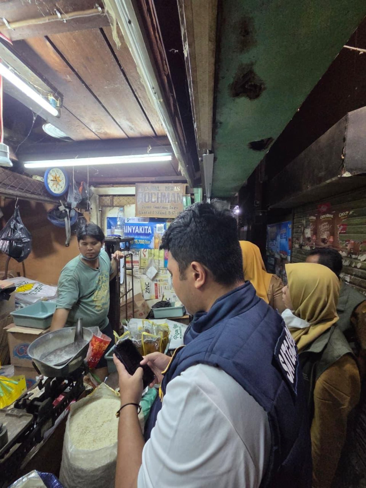 Satgas Pangan Polrestabes Surabaya Sidak Pasar, Stok dan Harga Beras Terpantau Aman